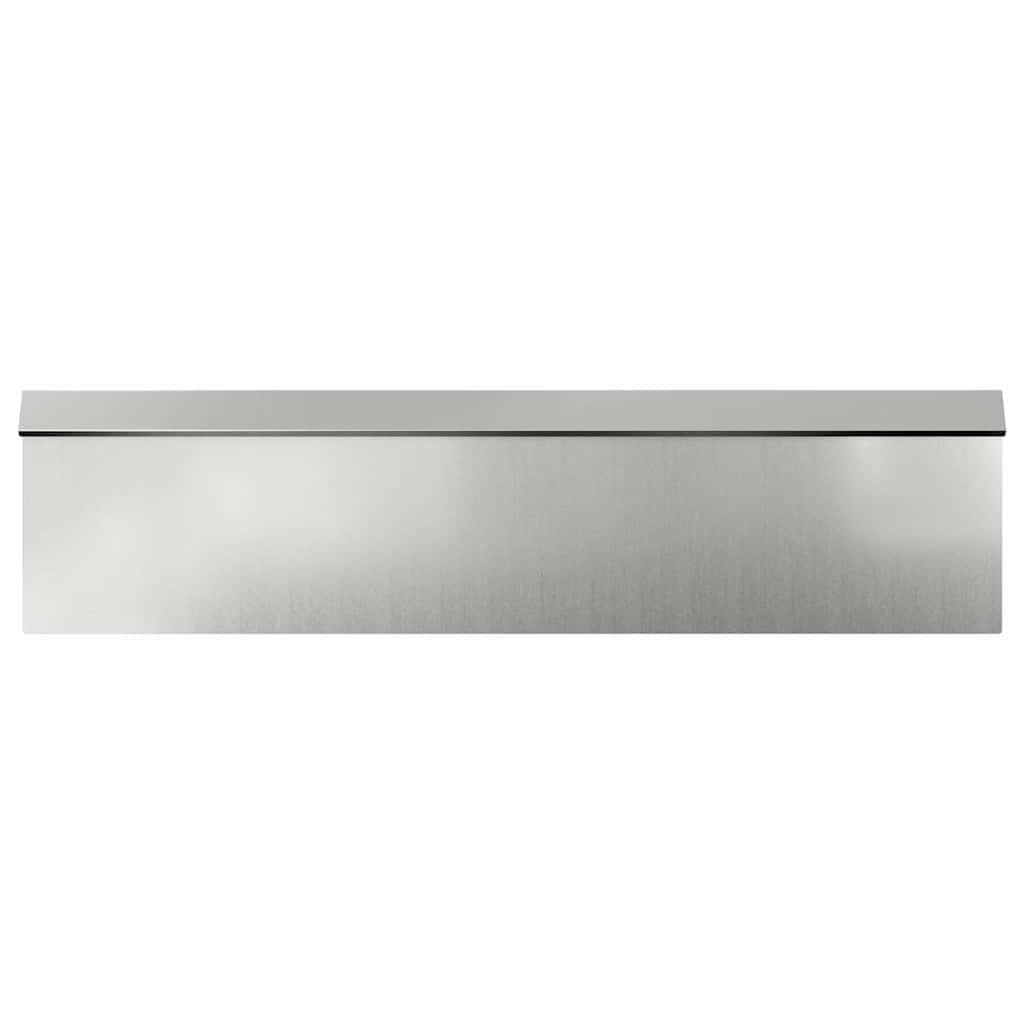 Ograda protiv puževa Srebrno 100 x 3,5 x 25 cm Cinkani čelik