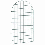 Set ograde za ribnjak 8 pcs Zelena 50 x 80 cm Čelik