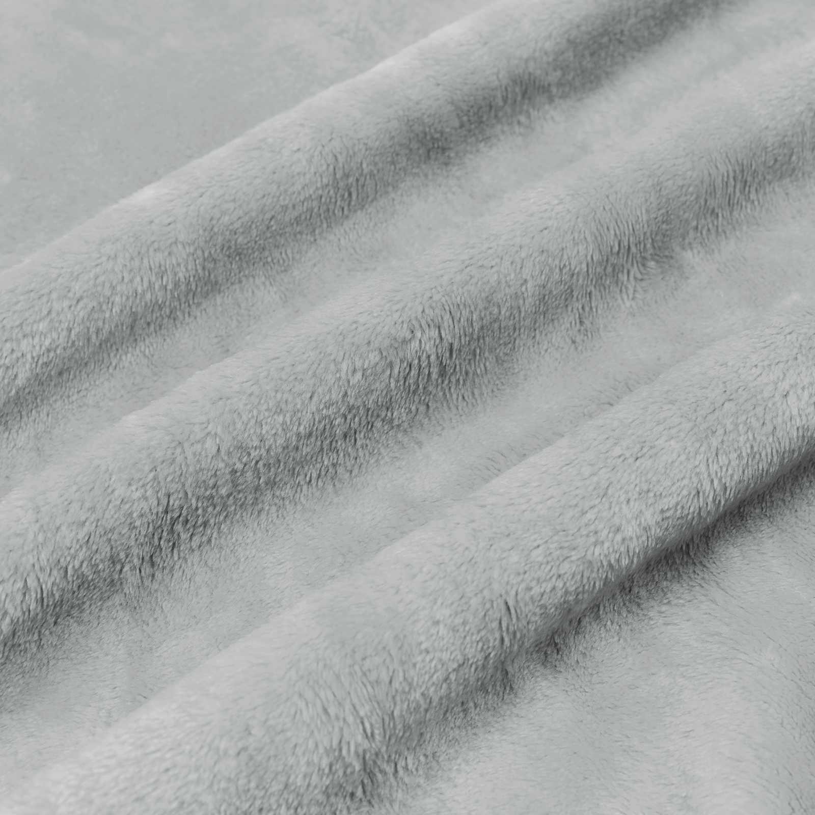 Pokrivači za bacanje 6 pcs Siva 150 x 200 cm Runo