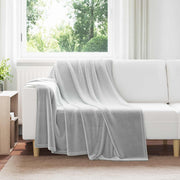Pokrivači za bacanje 6 pcs Siva 150 x 200 cm Runo