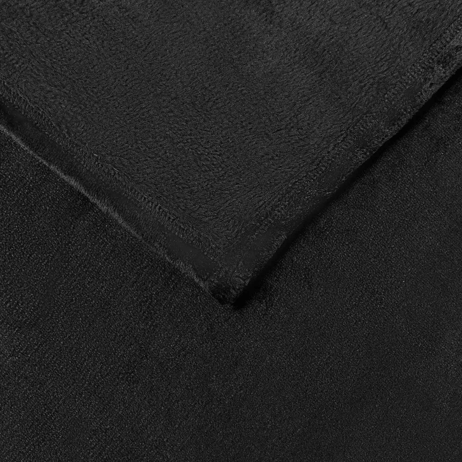 Pokrivači za bacanje 6 pcs Crna 220 x 240 cm Runo