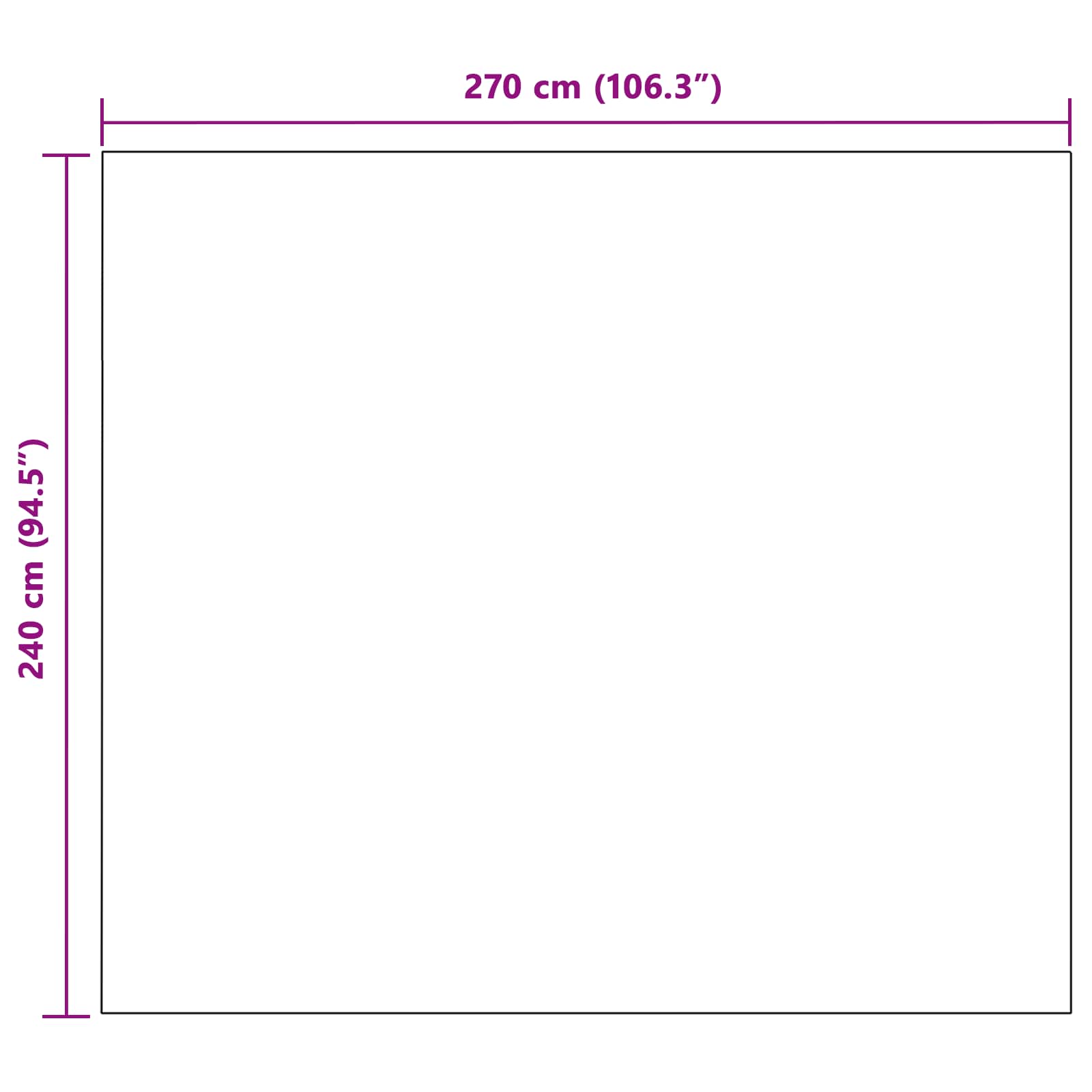 Pokrivač Kamel 270 x 240 cm Runo