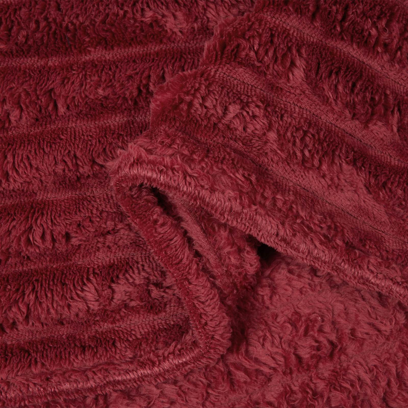 Pokrivač Bordeaux Crvena 200 x 150 cm Runo