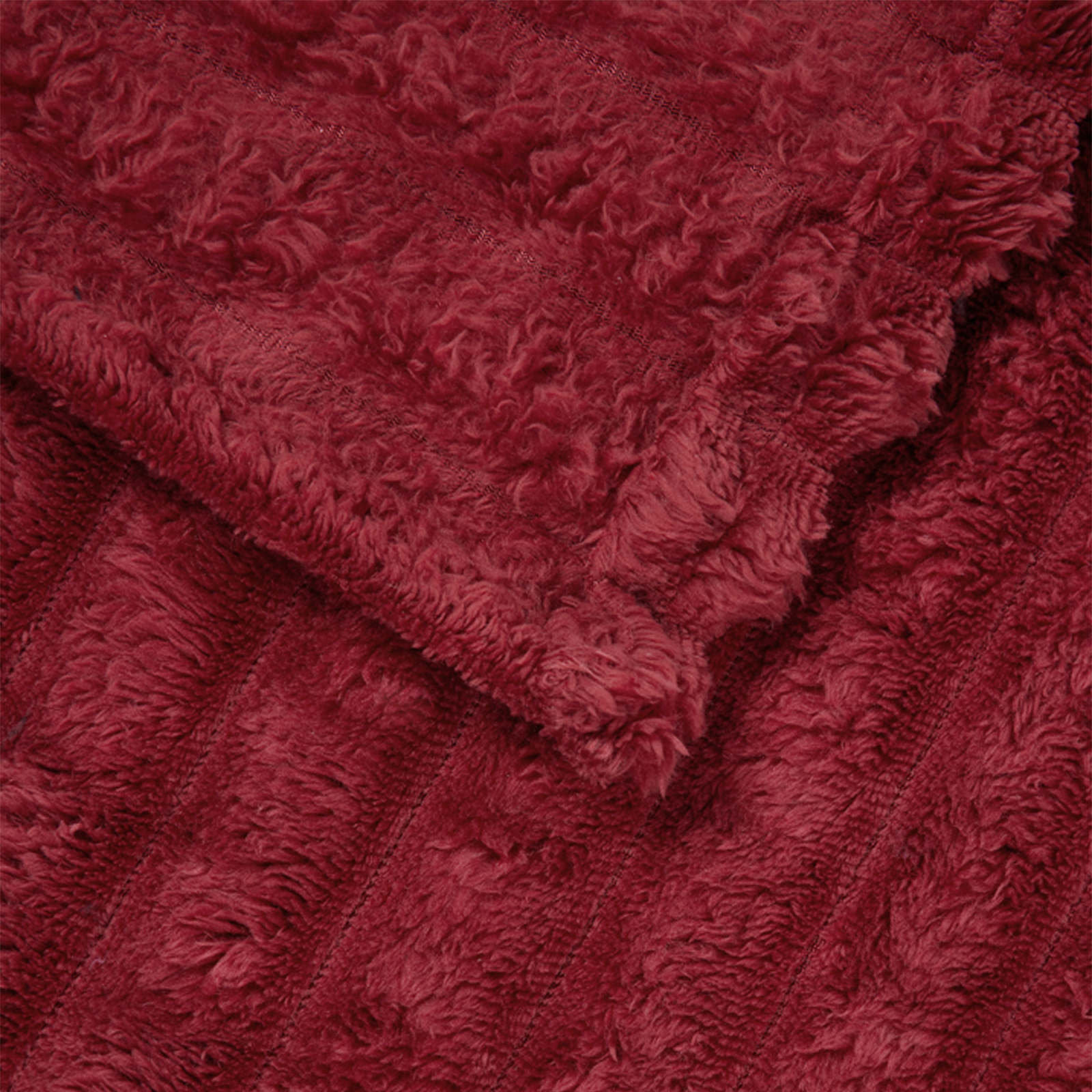 Pokrivač Bordeaux Crvena 270 x 240 cm Runo