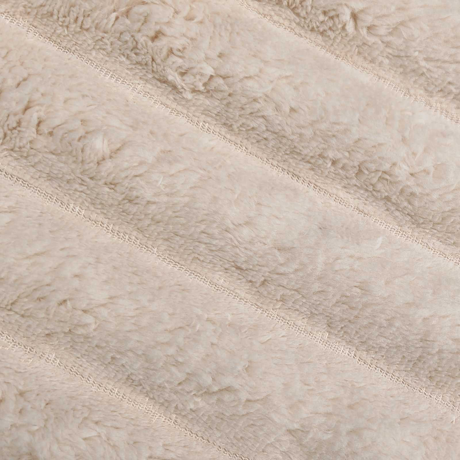 Pokrivači za bacanje 6 pcs Bež 270 x 240 cm Runo