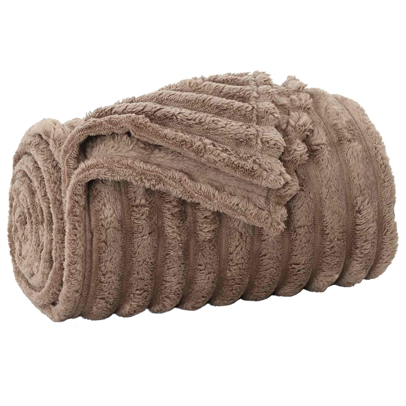 Pokrivači za bacanje 6 pcs Kamel 150 x 130 cm Runo