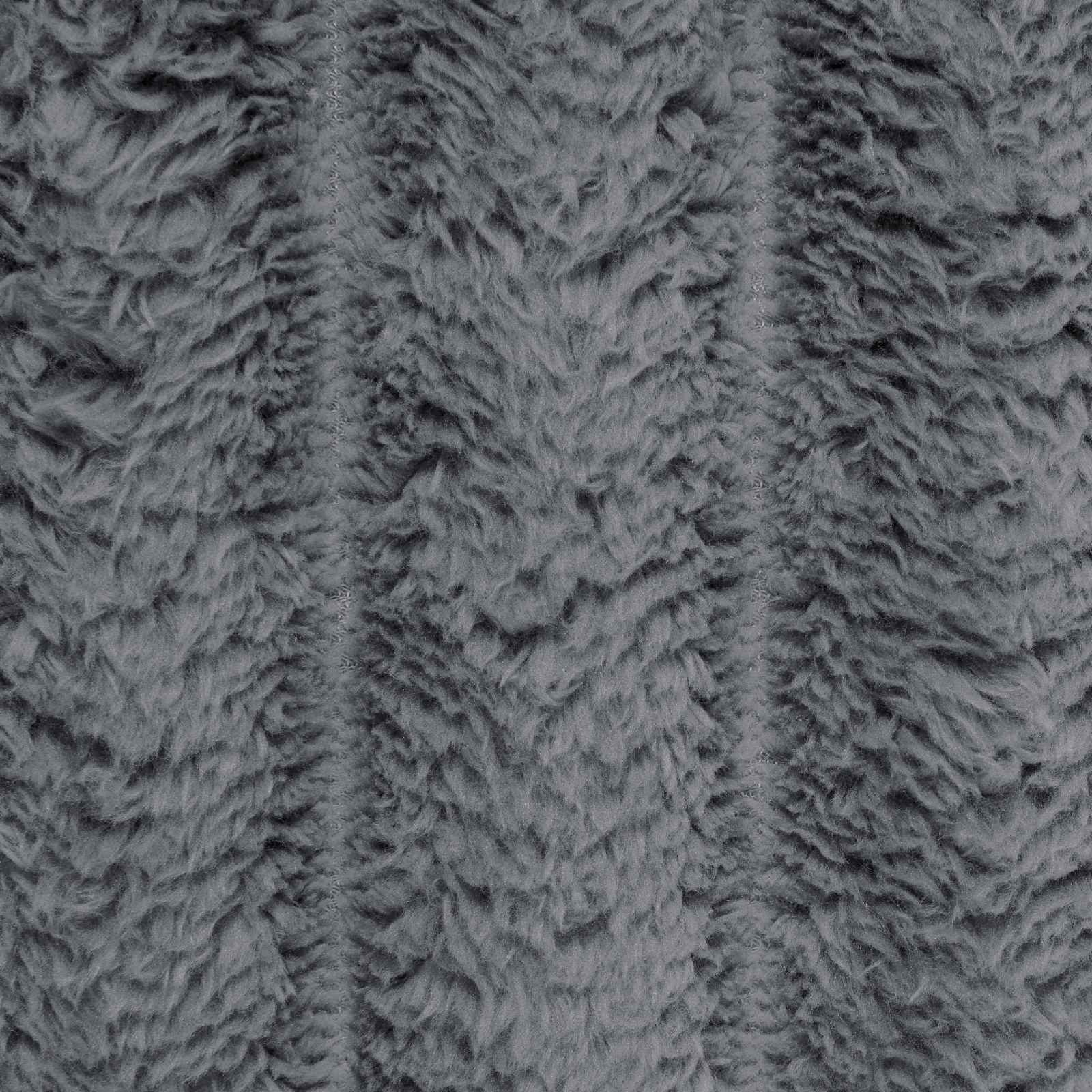 Pokrivači za bacanje 6 pcs Tamno siva 150 x 130 cm Runo