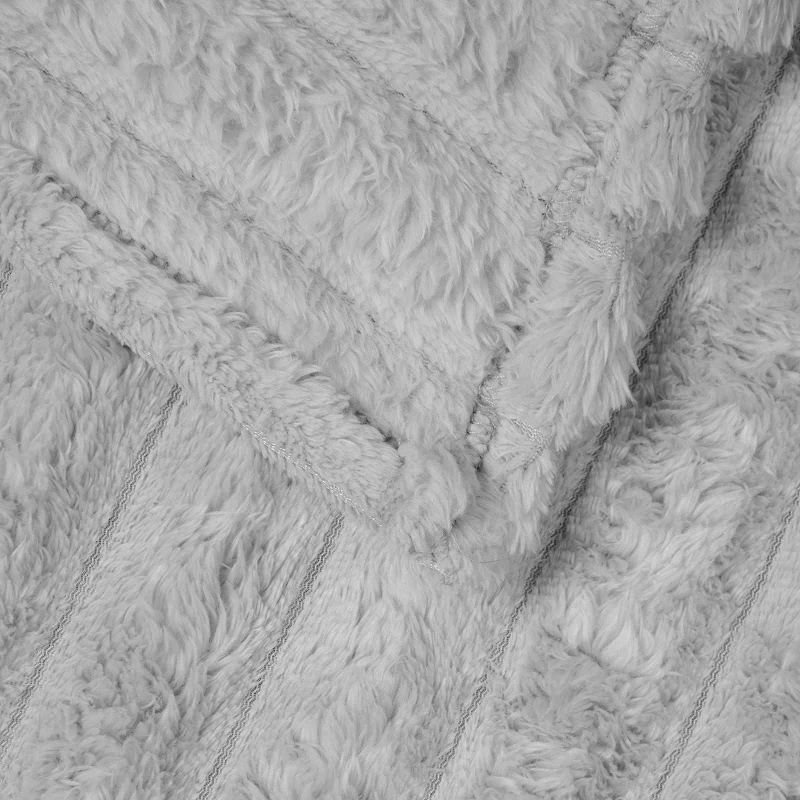 Pokrivači za bacanje 6 pcs Siva 240 x 220 cm Runo