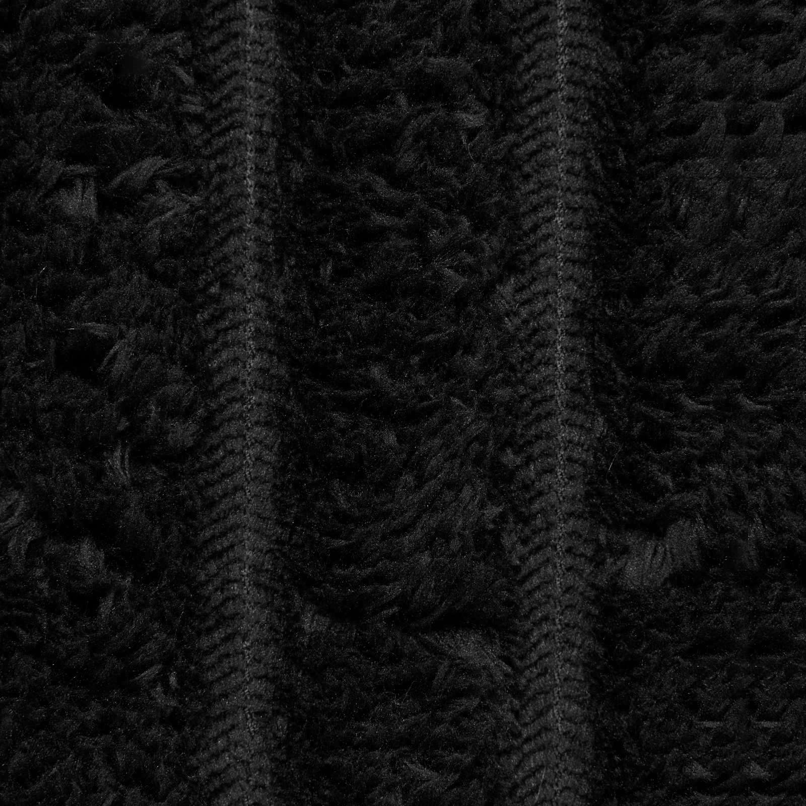 Pokrivači za bacanje 6 pcs Crna 270 x 240 cm Runo