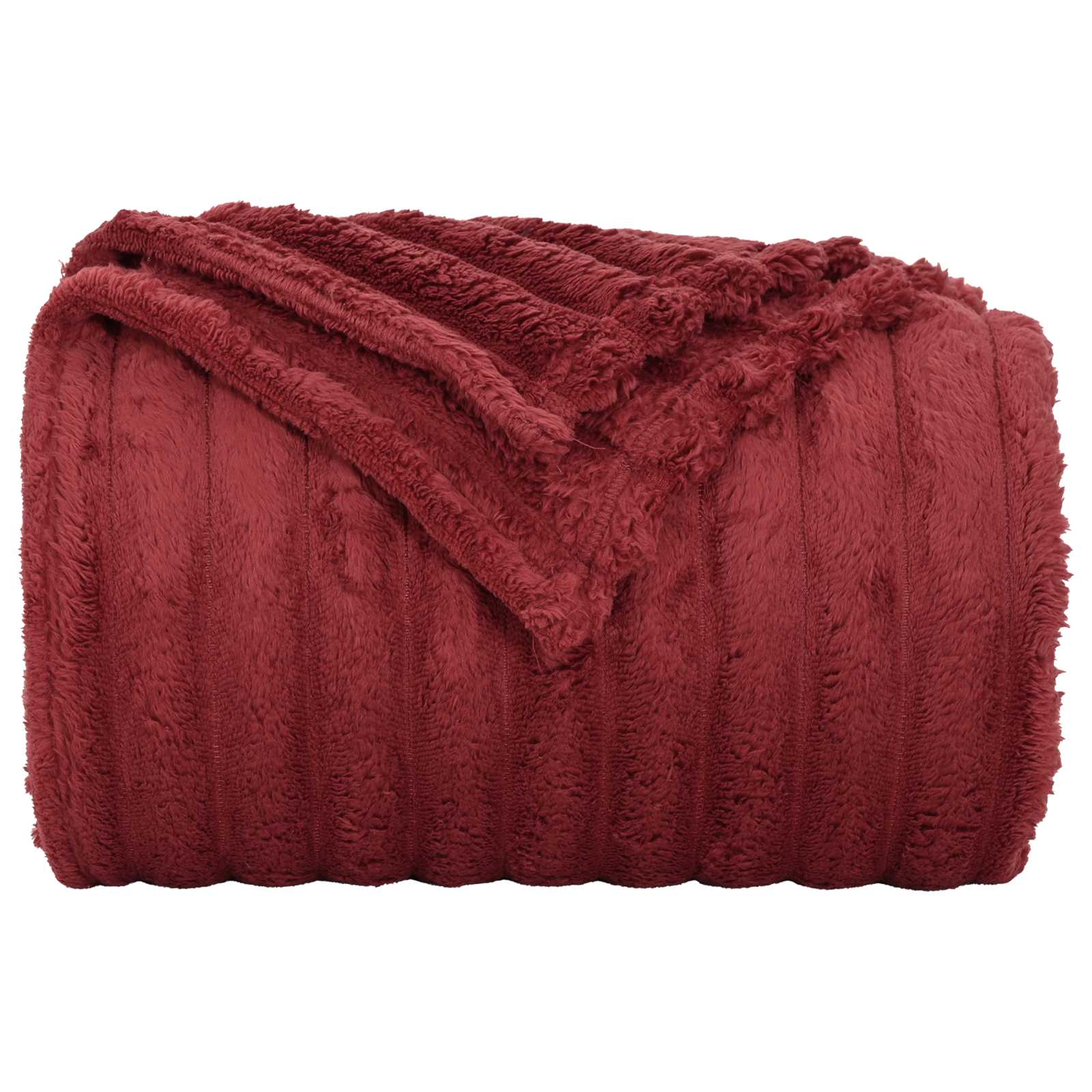 Pokrivači za bacanje 6 pcs Bordeaux Crvena 270 x 240 cm Runo