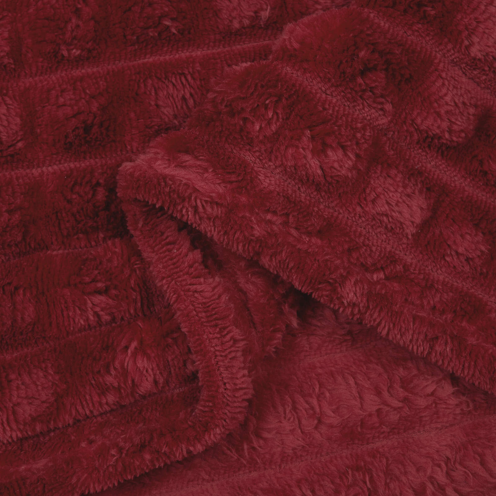 Pokrivač Bordeaux Crvena 240 x 220 cm Runo
