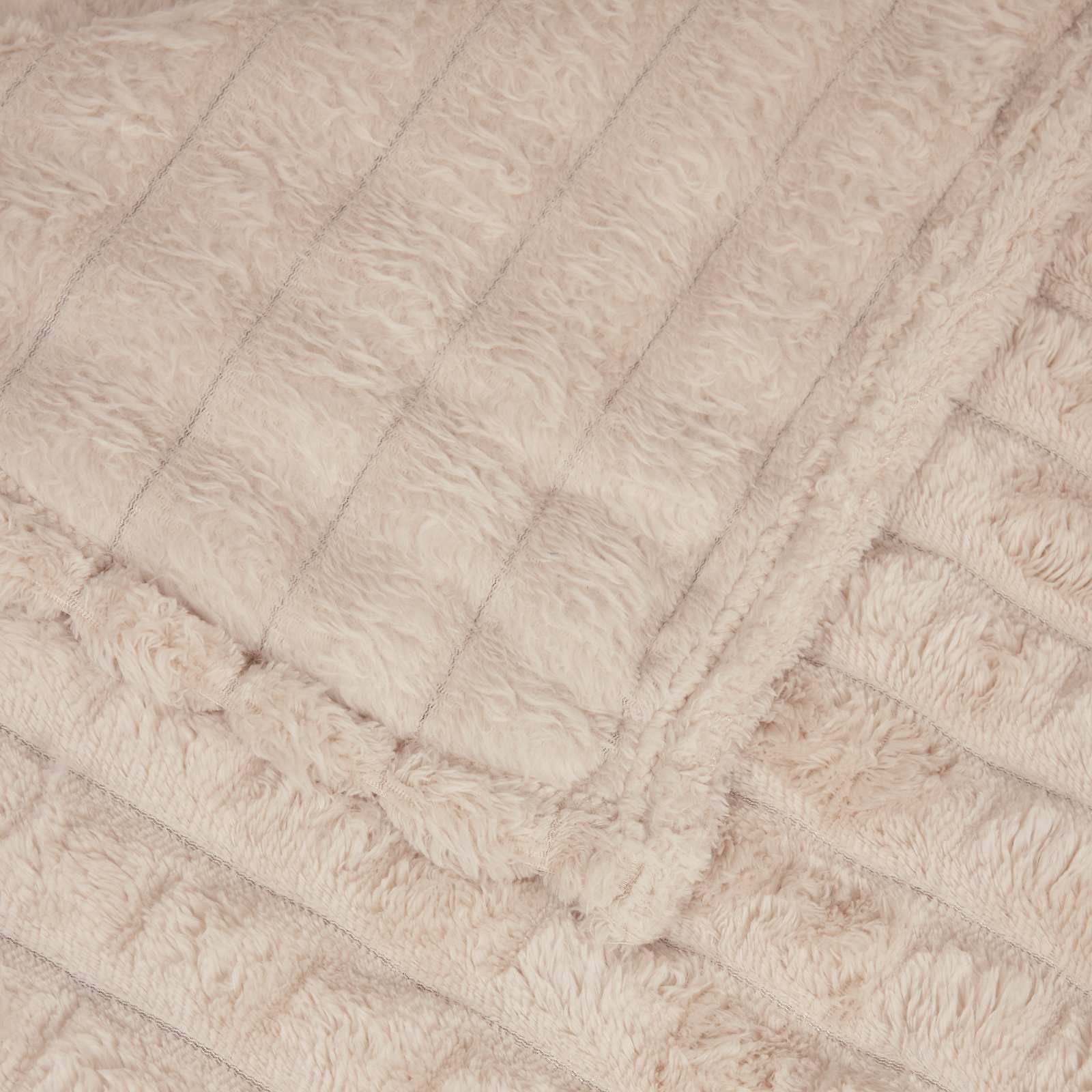 Pokrivači za bacanje 6 pcs Bež 270 x 240 cm Runo