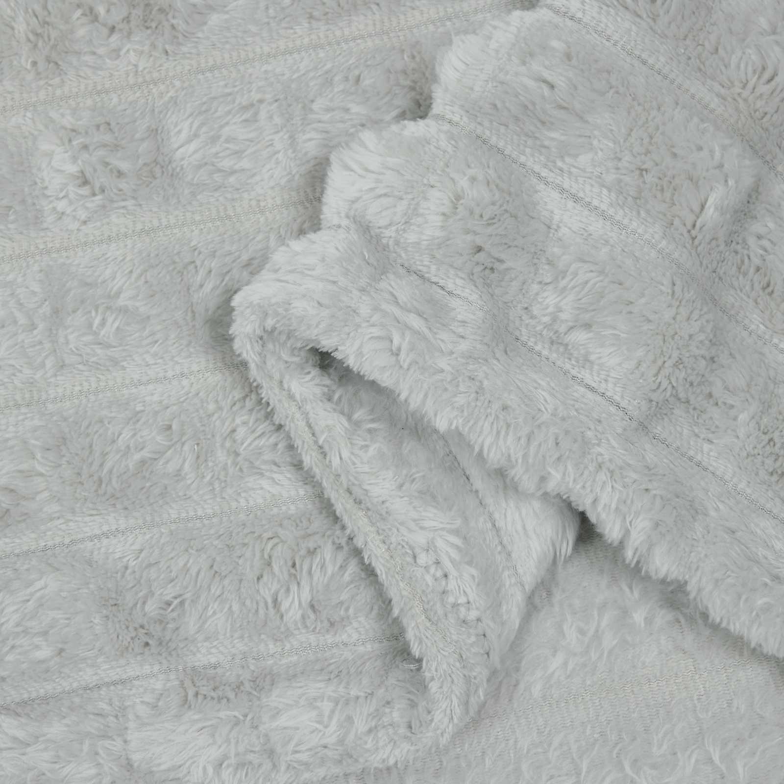 Pokrivači za bacanje 6 pcs Siva 200 x 150 cm Runo