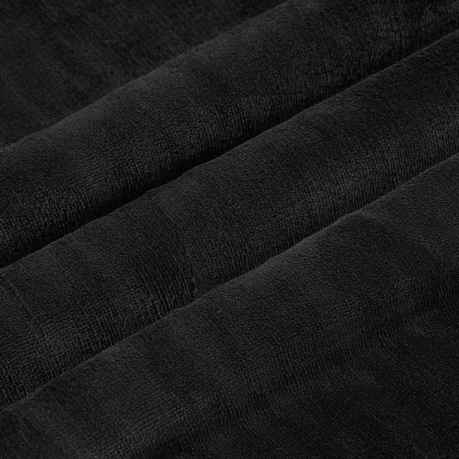 Pokrivač Crna 220 x 240 cm Runo