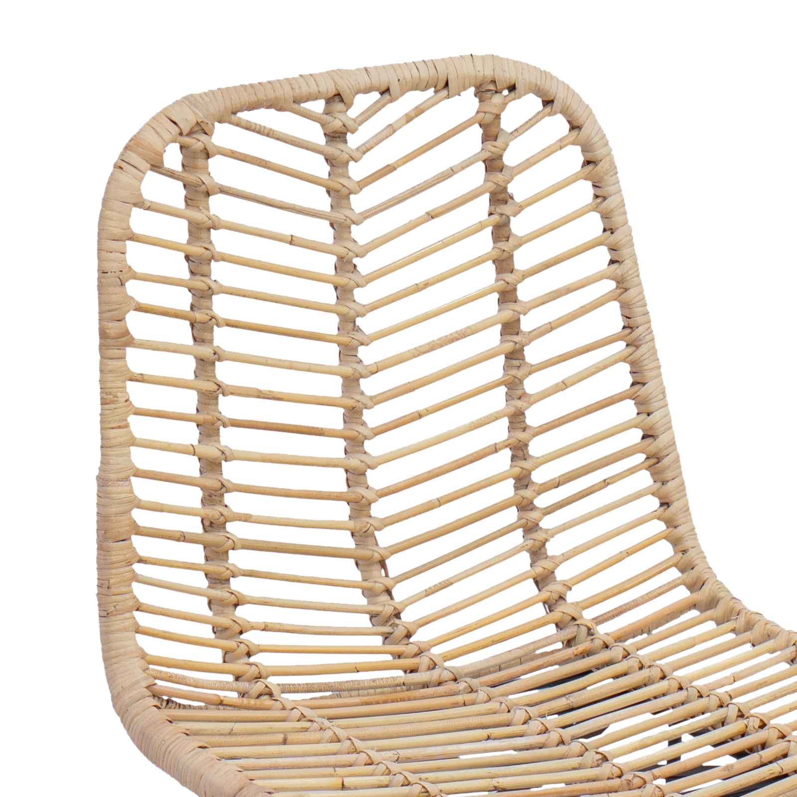 Barski stolac 2 pcs 44,5 x 54,5 x 97,5 cm Ratan i čelik