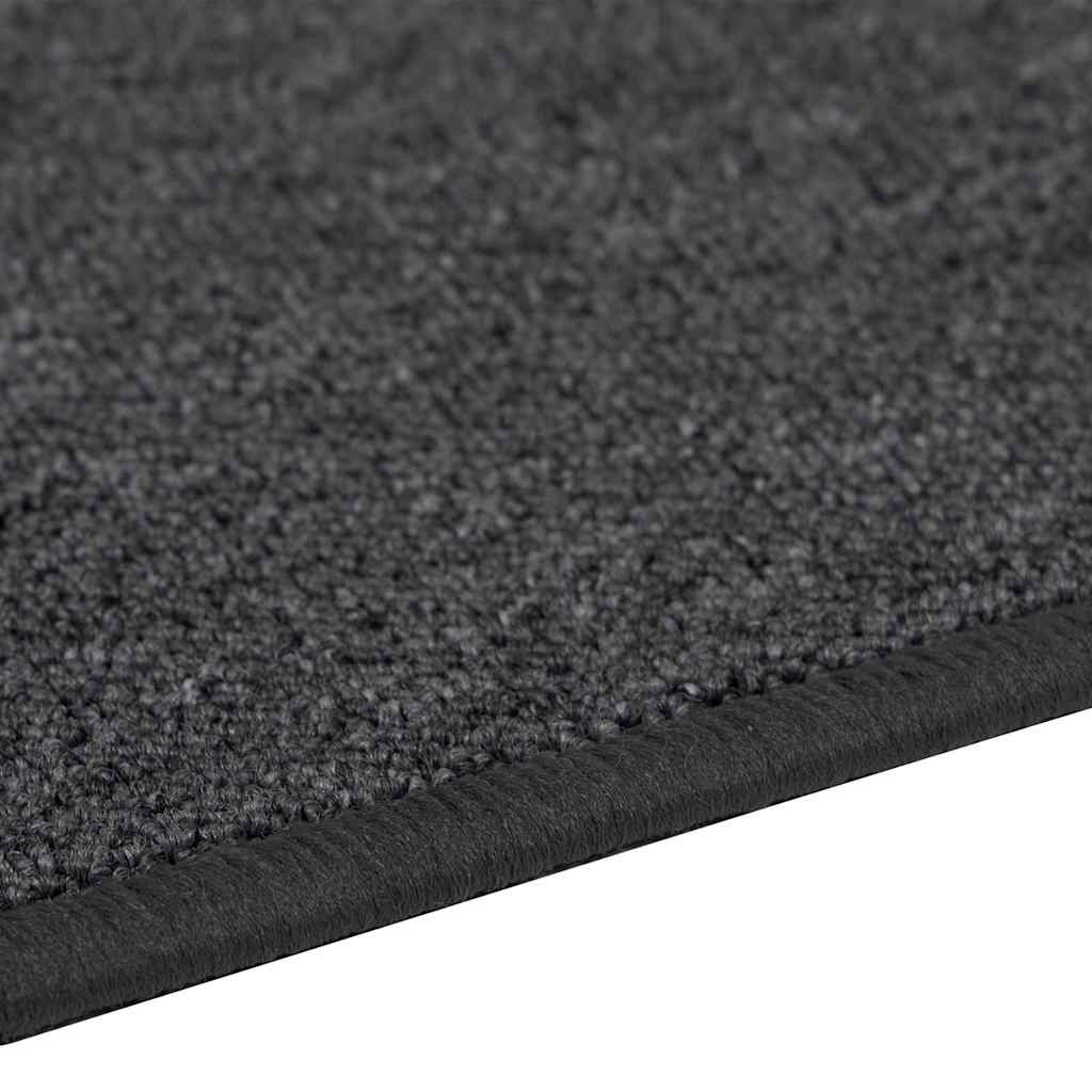 Tepih trkač Tamno siva 80 x 500 cm 100% Polipropilen