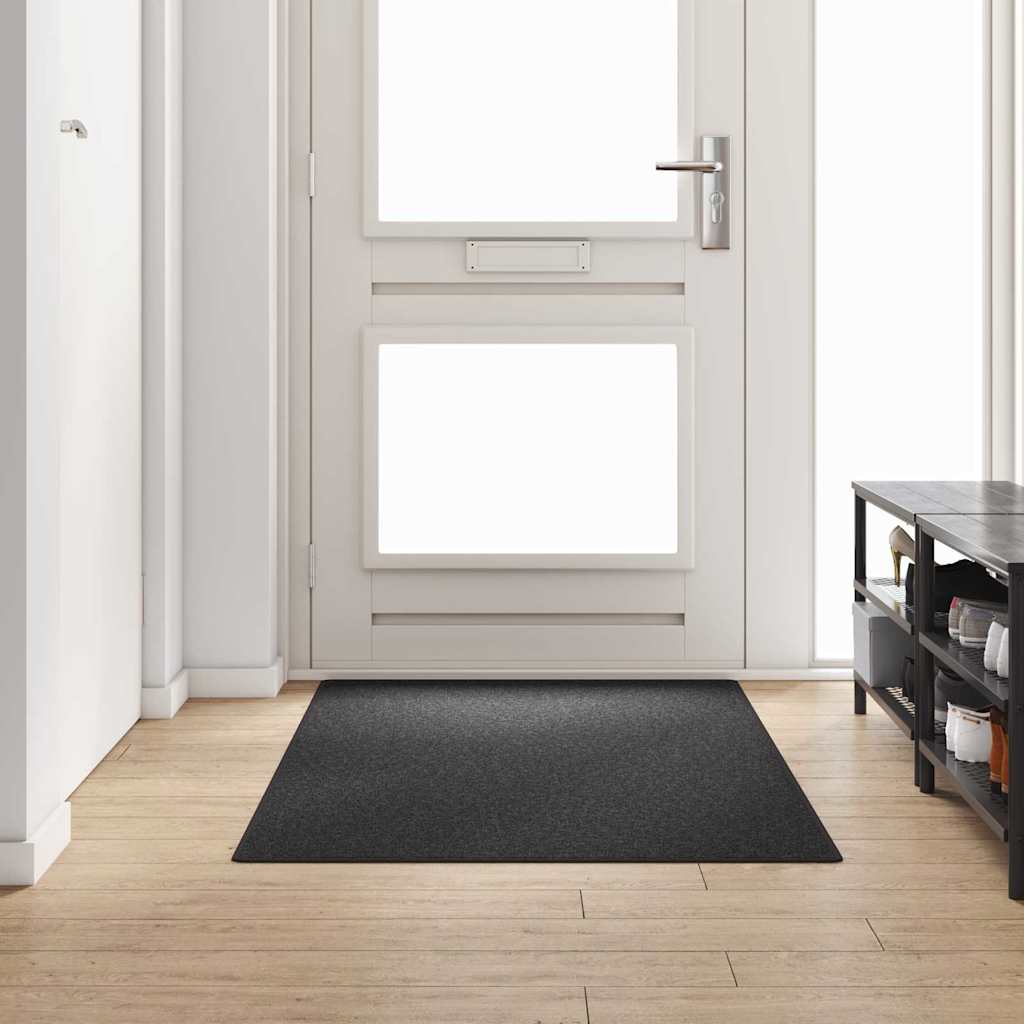 Tepih trkač Tamno siva 100 x 200 cm 100% Polipropilen