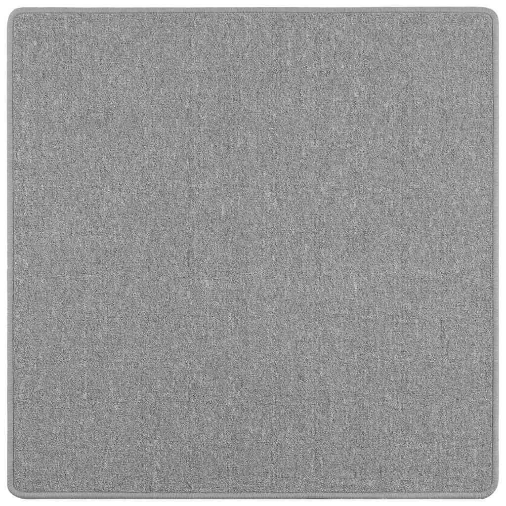 Tepih trkač Svijetlo siva 100 x 100 cm 100% Polipropilen