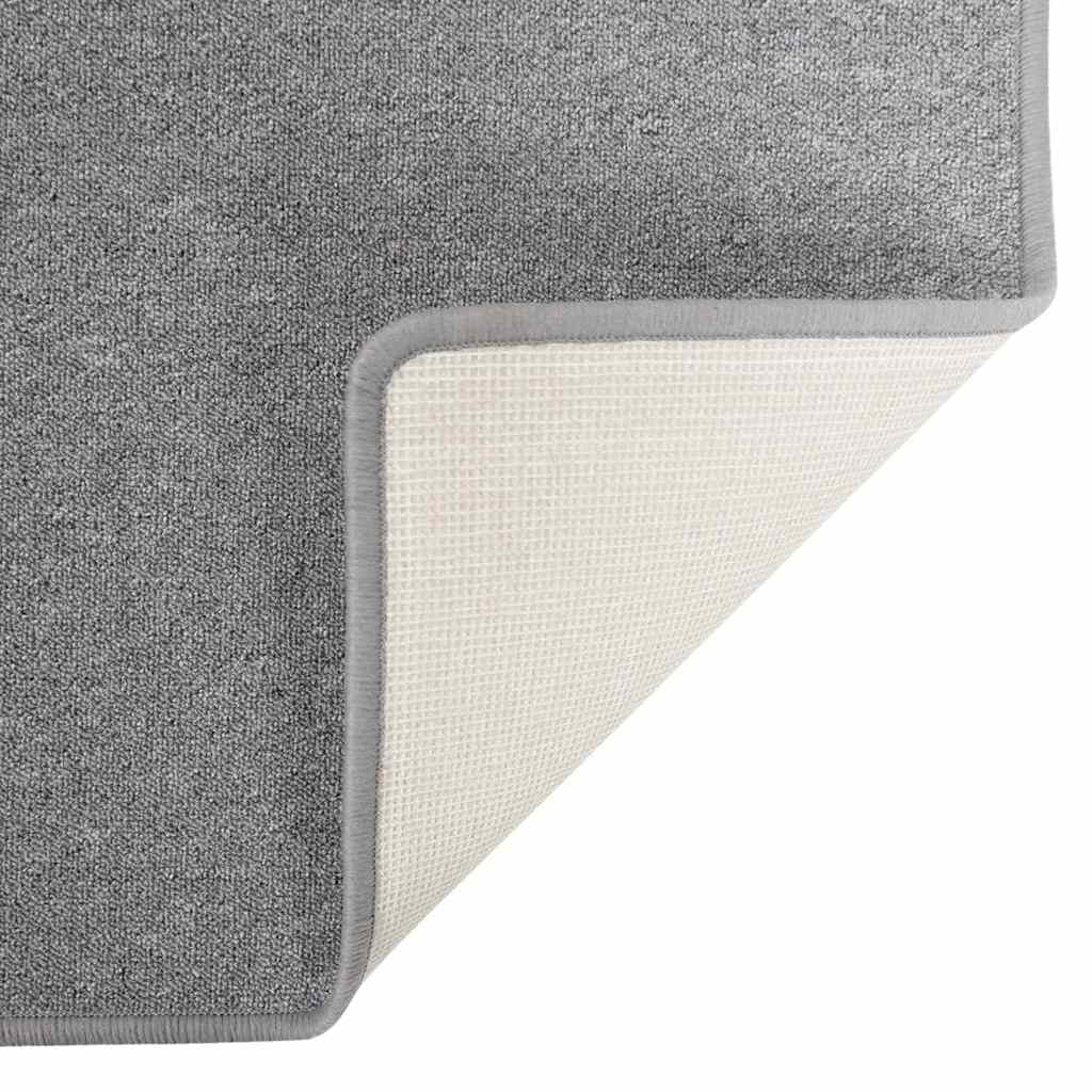 Tepih trkač Svijetlo siva 100 x 250 cm 100% Polipropilen