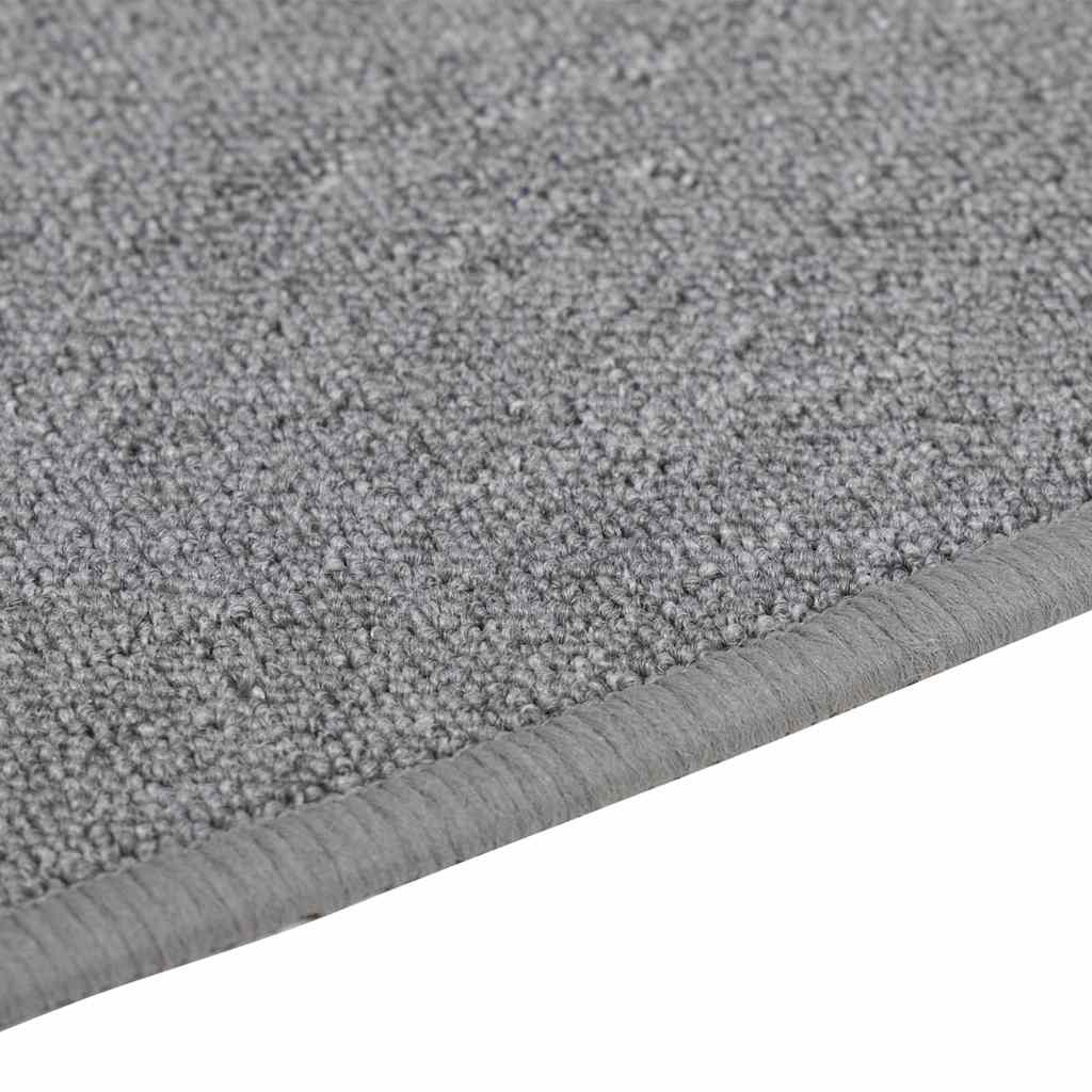 Tepih trkač Svijetlo siva 100 x 250 cm 100% Polipropilen