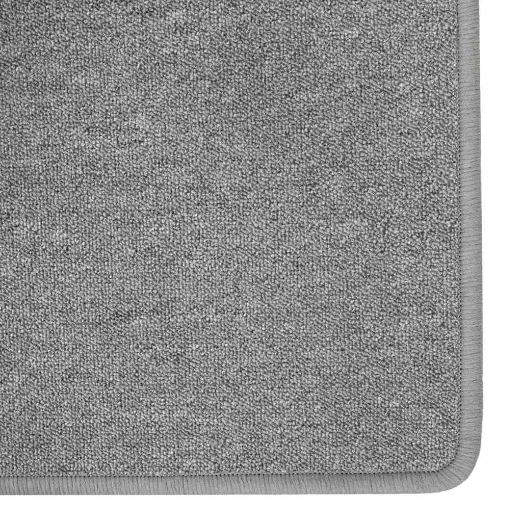 Tepih trkač Svijetlo siva 100 x 300 cm 100% Polipropilen