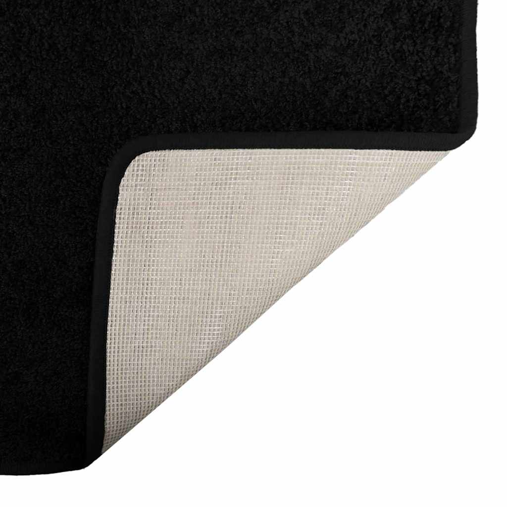 Tepih trkač Crna 50 x 100 cm 100% Polipropilen Tuft