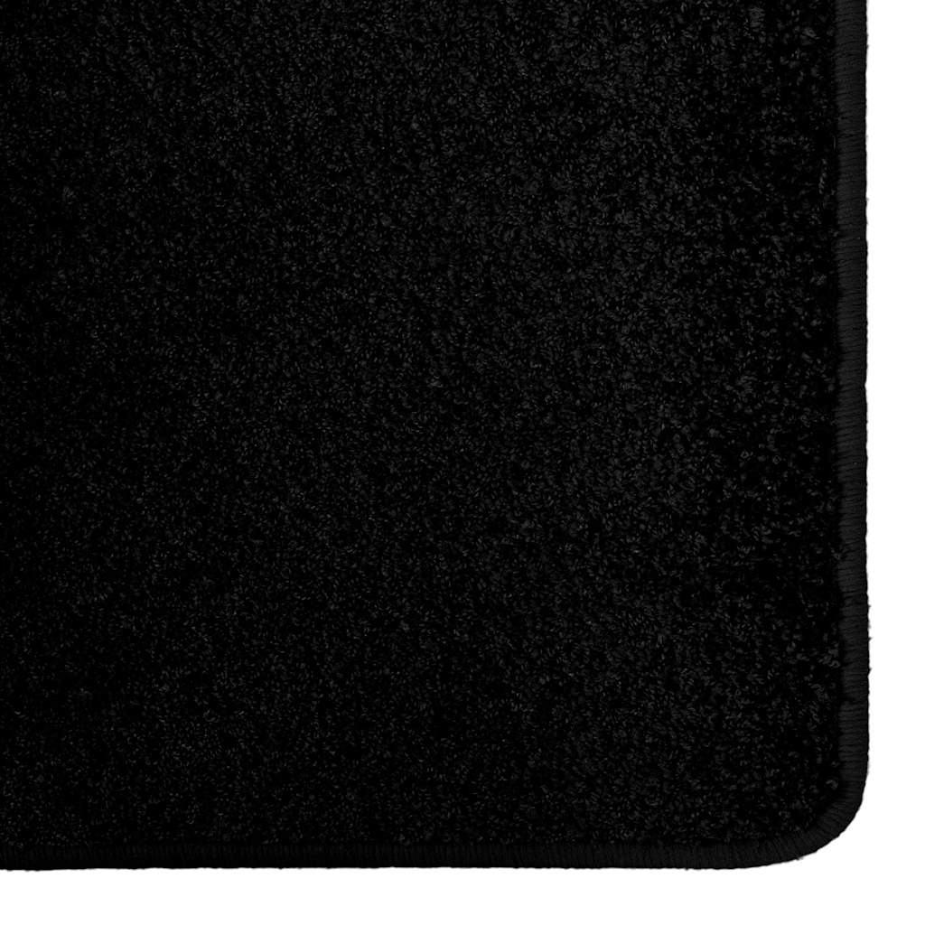 Tepih trkač Crna 80 x 500 cm 100% Polipropilen Tuft