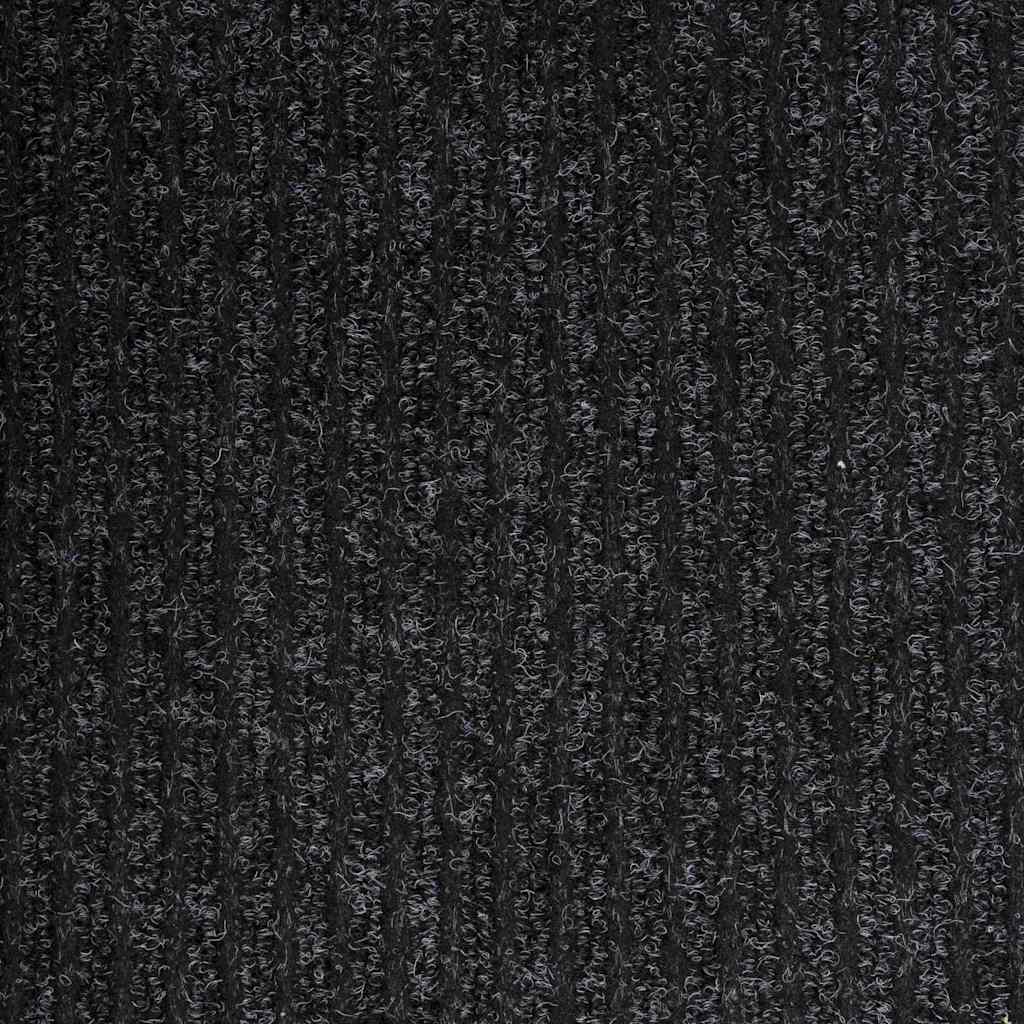Tepih trkač Antracit 80 x 200 cm tkanina