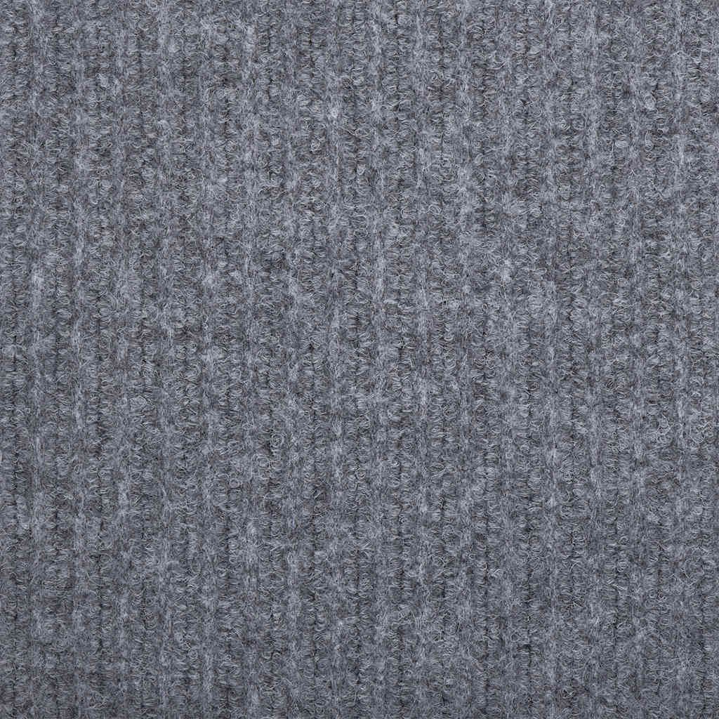 Tepih trkač Svijetlo siva 80 x 500 cm tkanina