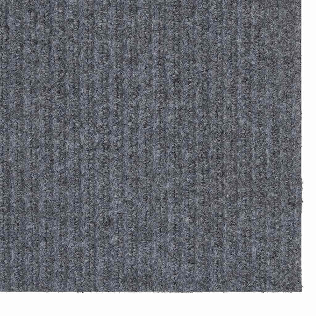 Tepih trkač Svijetlo siva 100 x 300 cm tkanina