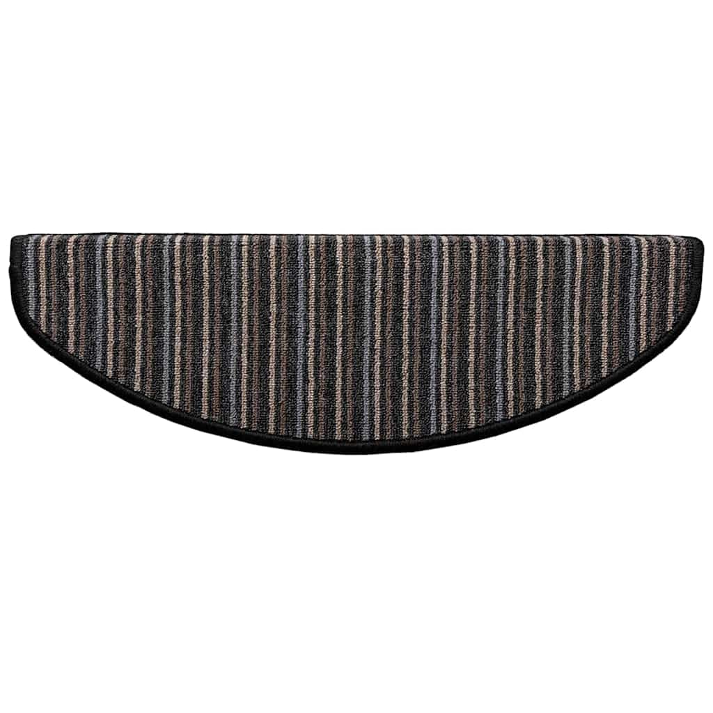 Samoljepljivi stepenasti ulošci 15 pcs Antracit 65 x 21 x 4 cm