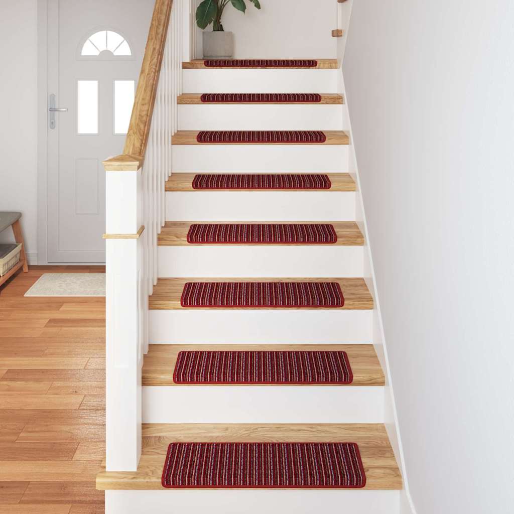 Samoljepljivi stepenasti ulošci 15 pcs Crvena 65 x 21 x 4 cm