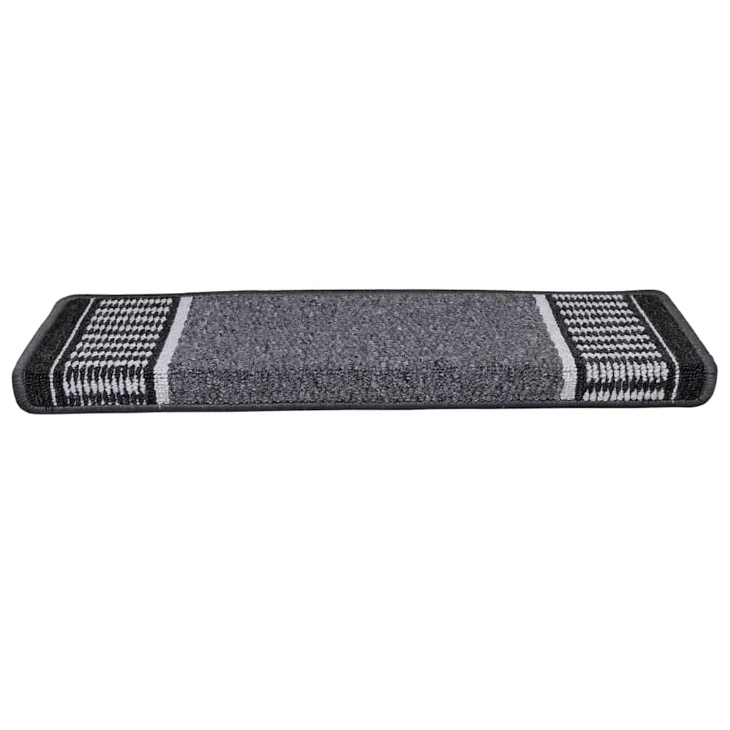 Samoljepljivi stepenasti ulošci 15 pcs Antracit 65 x 21 x 4 cm