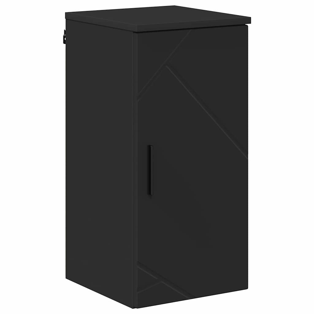 Set namještaja za kupaonicu 5 kom. Crna 61 x 35 x 64 cm