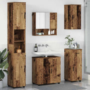 Set namještaja za kupaonicu 5 kom. Staro drvo 61 x 35 x 64 cm