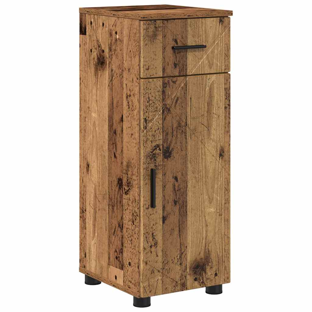 Set namještaja za kupaonicu 5 kom. Staro drvo 61 x 35 x 64 cm