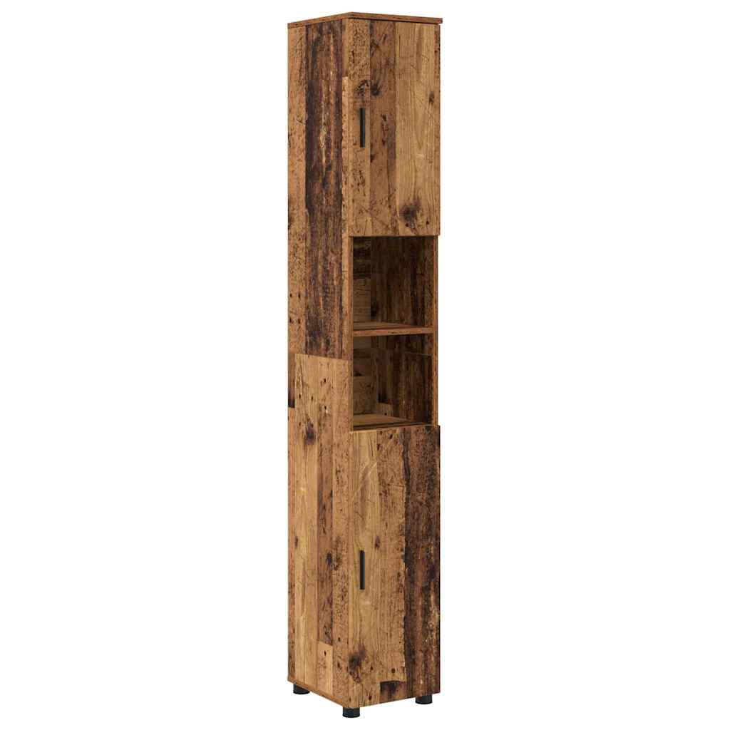 Set namještaja za kupaonicu 5 kom. Staro drvo 61 x 35 x 64 cm