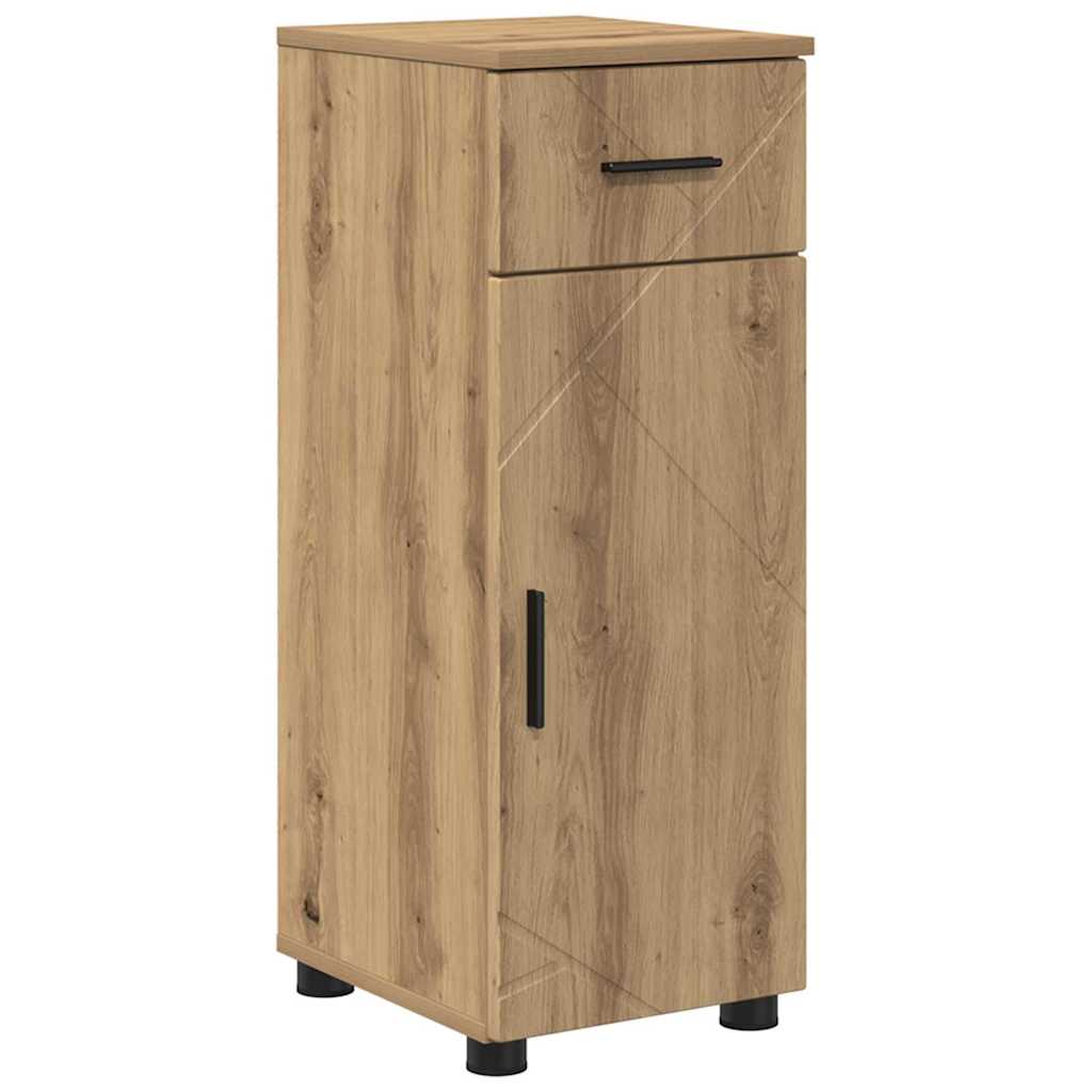 Set namještaja za kupaonicu 5 kom. Umjetnički hrast