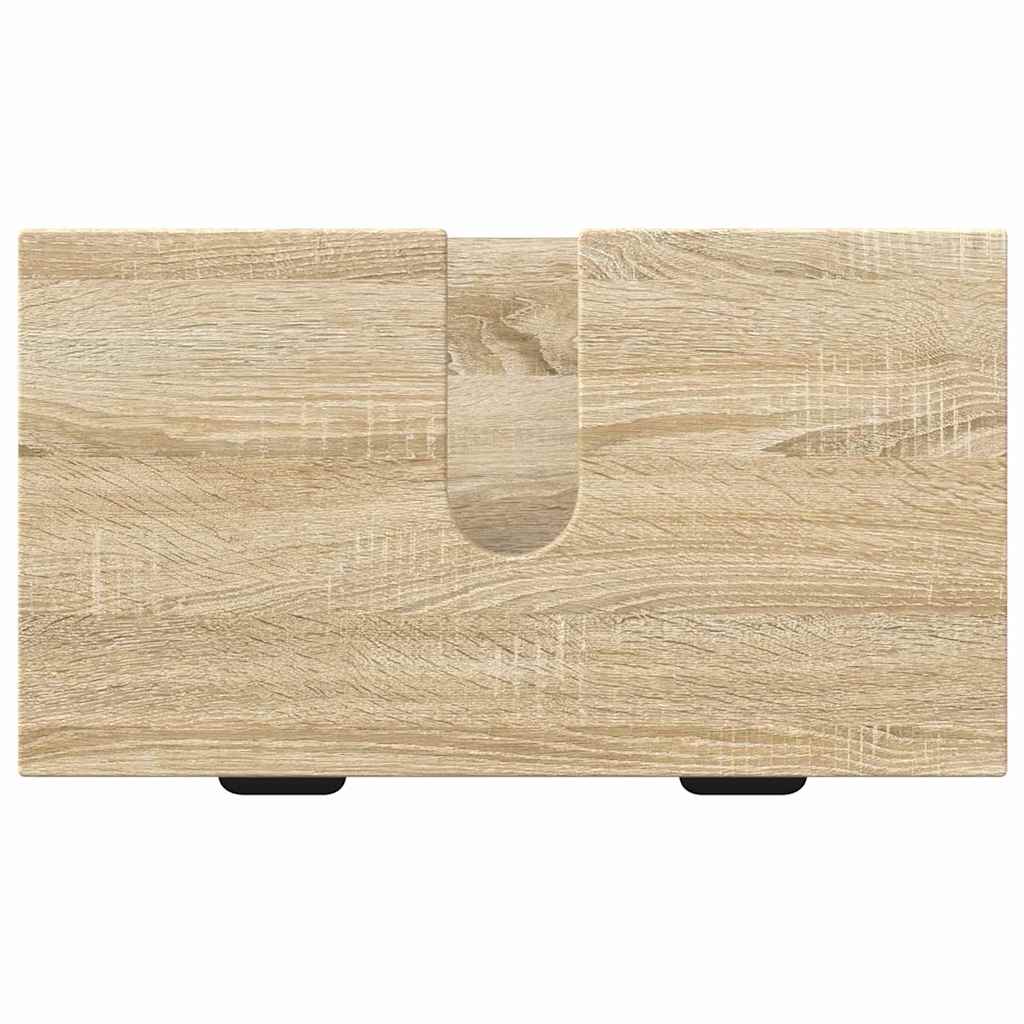 Set namještaja za kupaonicu s ladicama Zidne 3 pcs sonoma hrast