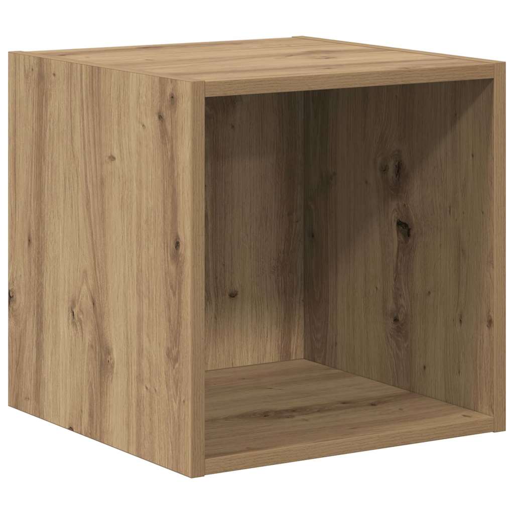 Set TV komoda Zidne 4 pcs Umjetnički hrast Konstruirano drvo