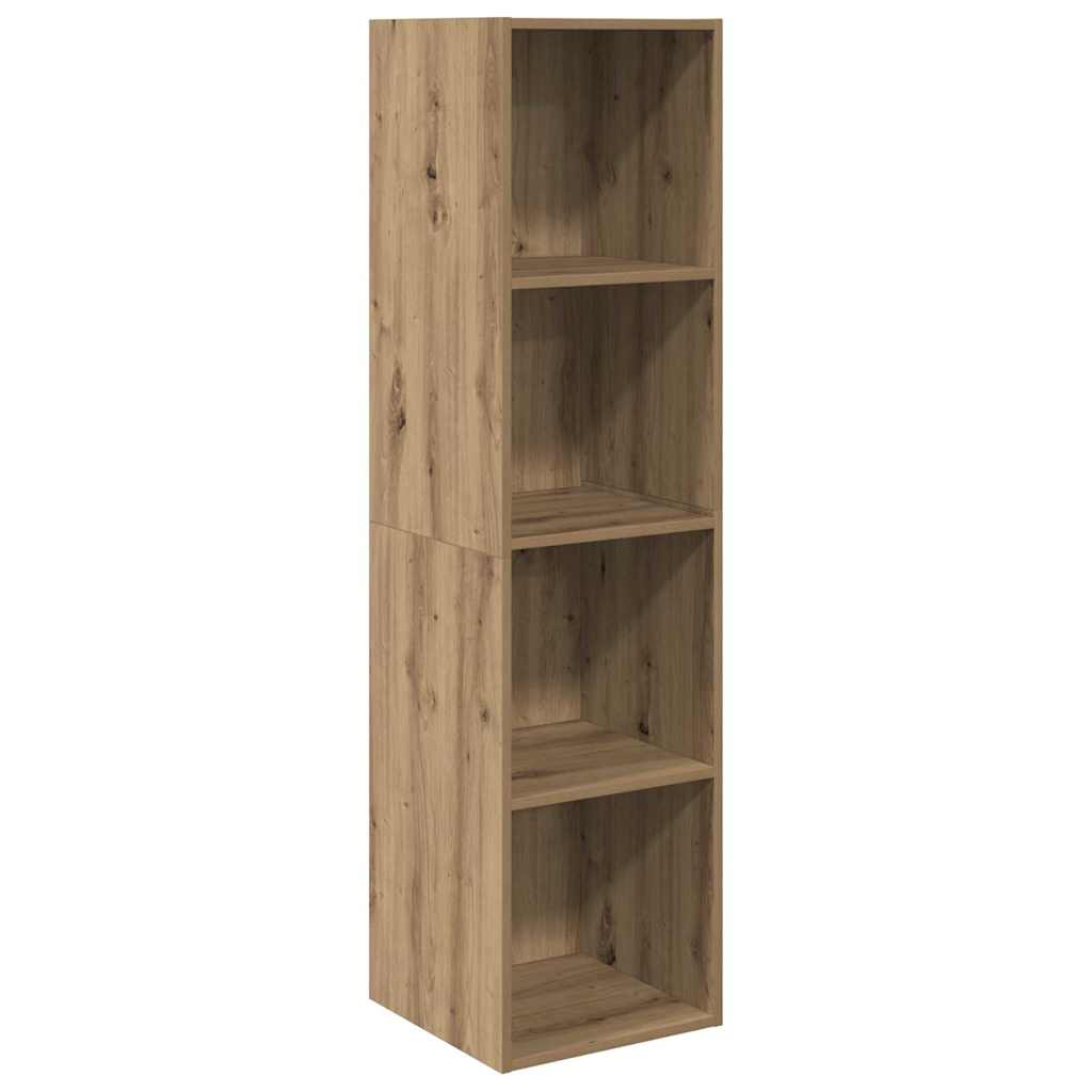 Set TV komoda Zidne 3 pcs Umjetnički hrast Konstruirano drvo