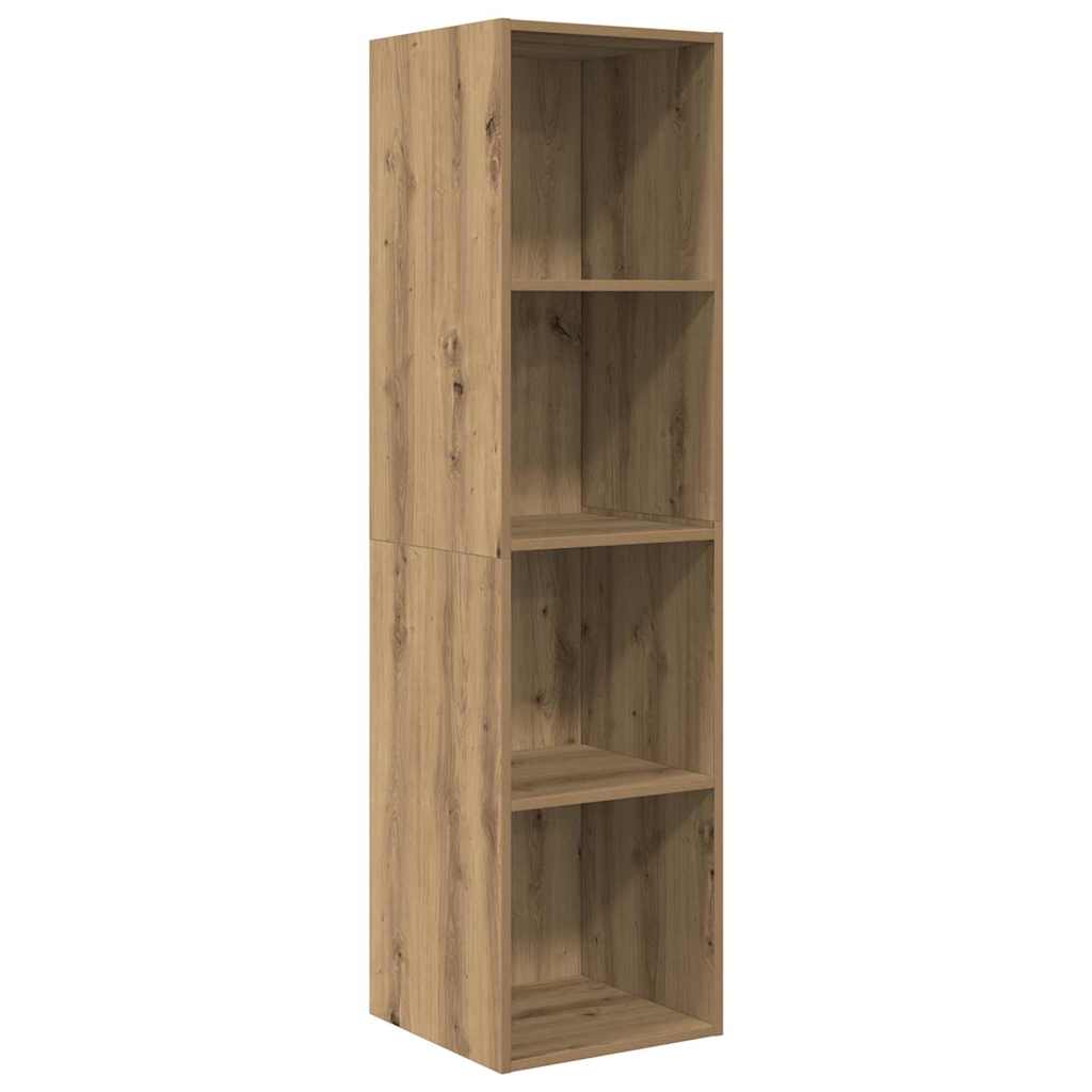 Set TV komoda 4 pcs Umjetnički hrast Konstruirano drvo