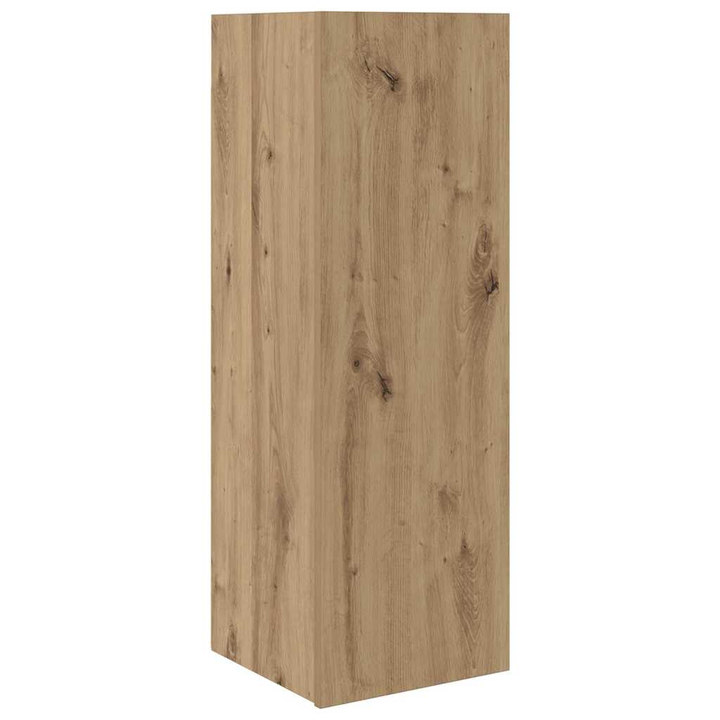 TV Kabinet za Zid 4 pcs Umjetnički hrast Konstruirano drvo