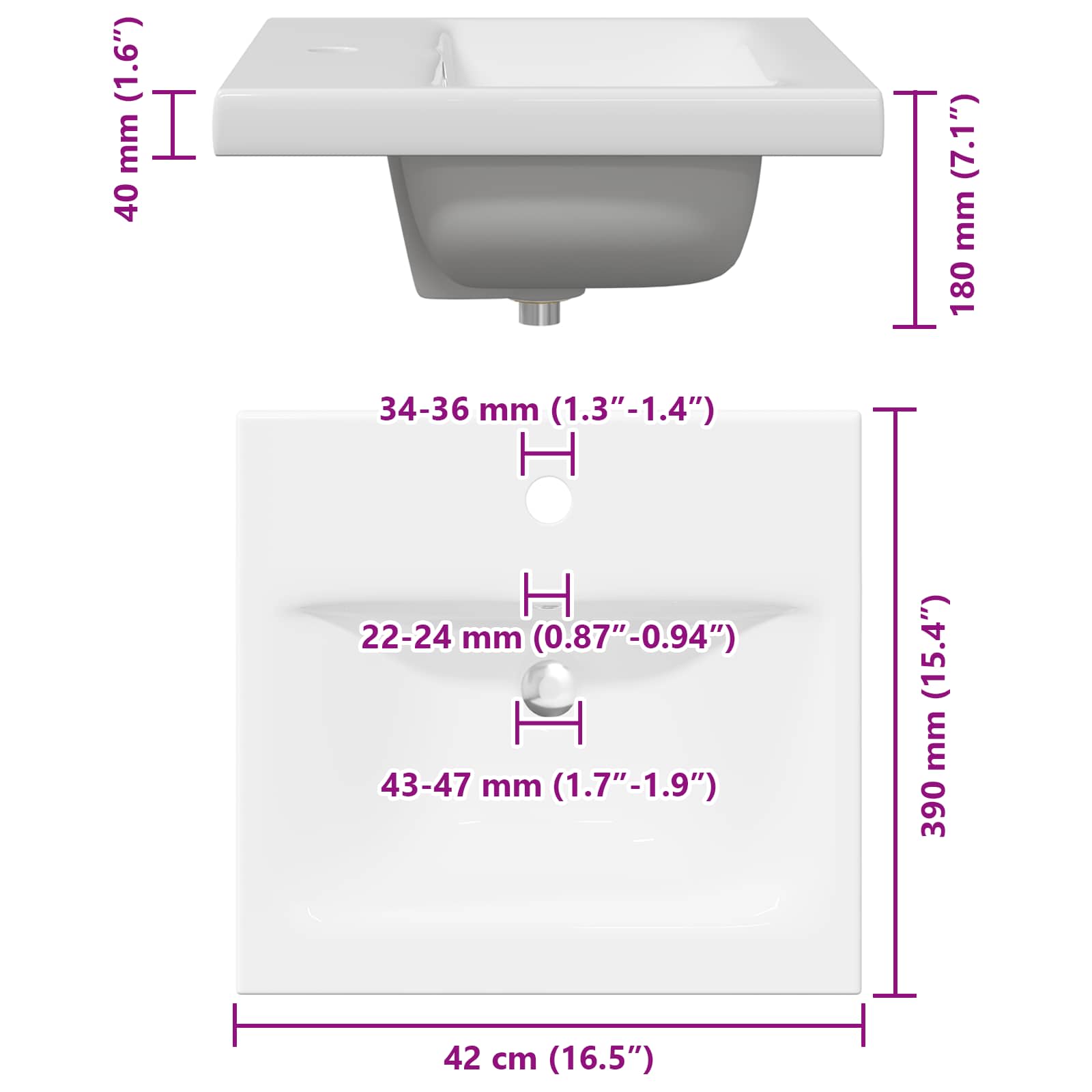 Set namještaja za kupaonicu 2 pcs Crni hrast Konstruirano drvo
