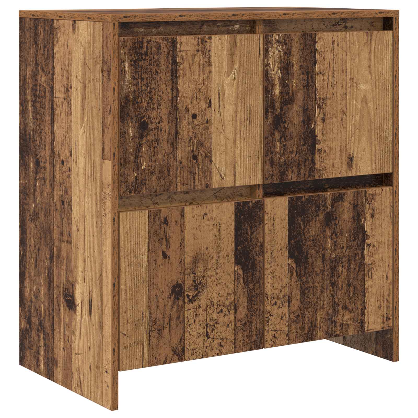 Komode 2 pcs Staro drvo 70 x 41 x 75 cm Konstruirano drvo