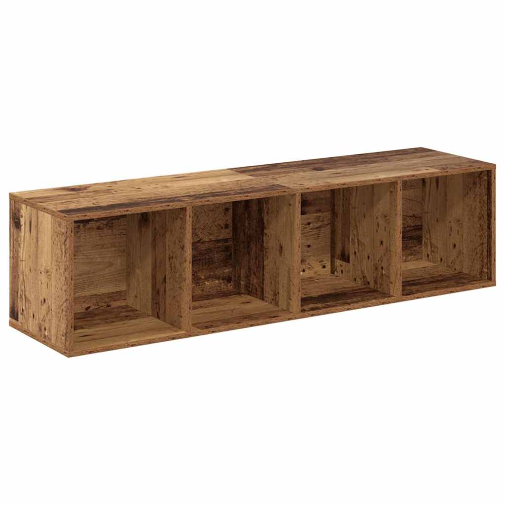 Set TV komoda Zidne 2 pcs Staro drvo 37 x 37 x 142,5 cm