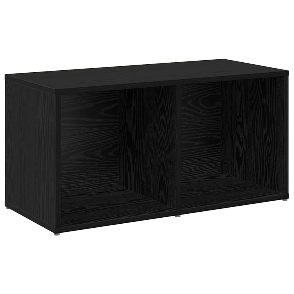 Set TV komoda Zidne 2 pcs Crni hrast 72 x 35 x 36,5 cm
