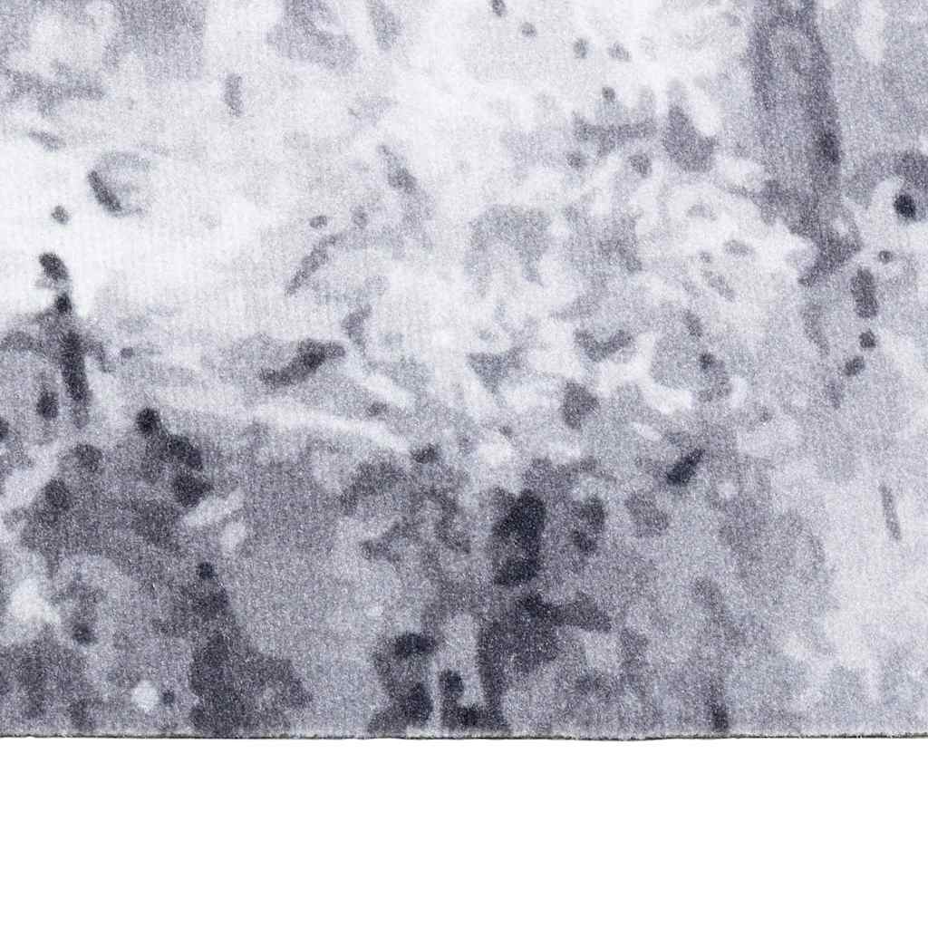 Kuhinjski Tepih Siva 150 x 45 cm Baršun