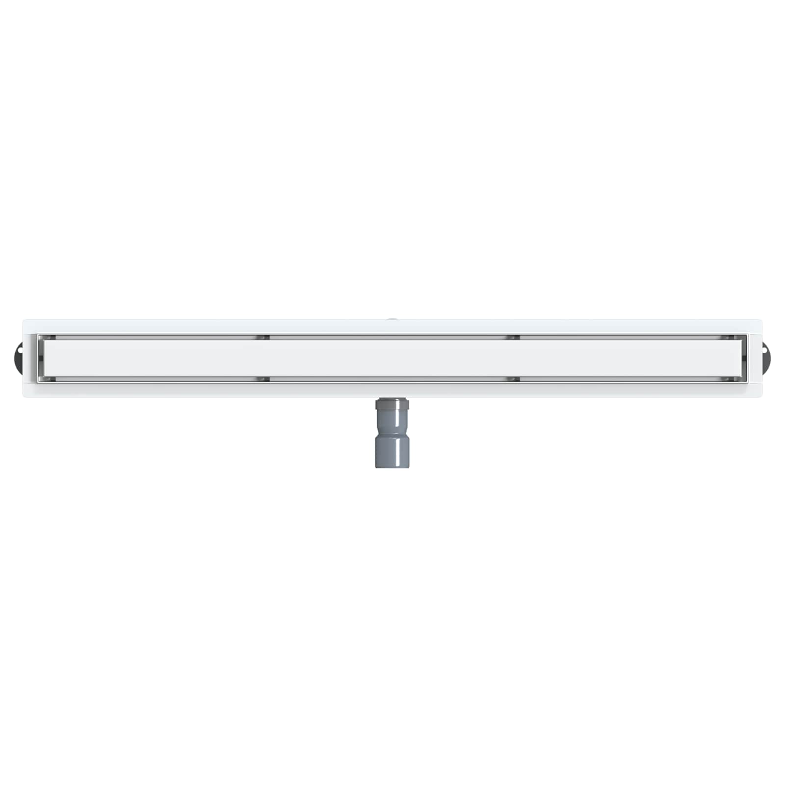 Tuš kanal 2-u-1 sa 360° sifonom Srebrno 100 cm