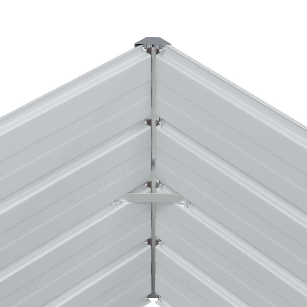 Povišena vrtna gredica Svijetlosmeđa 100 x 40 x 45 cm